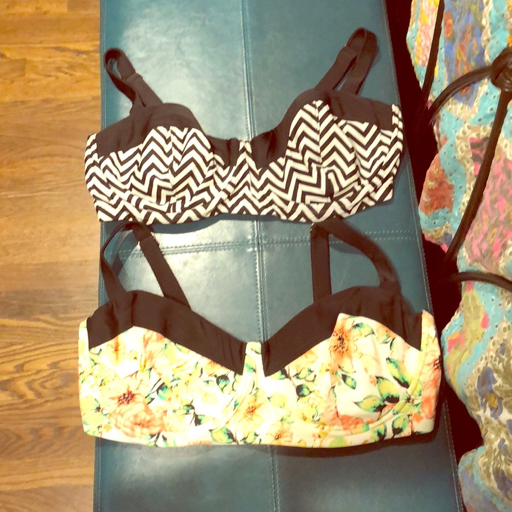 Under wore bikini tops